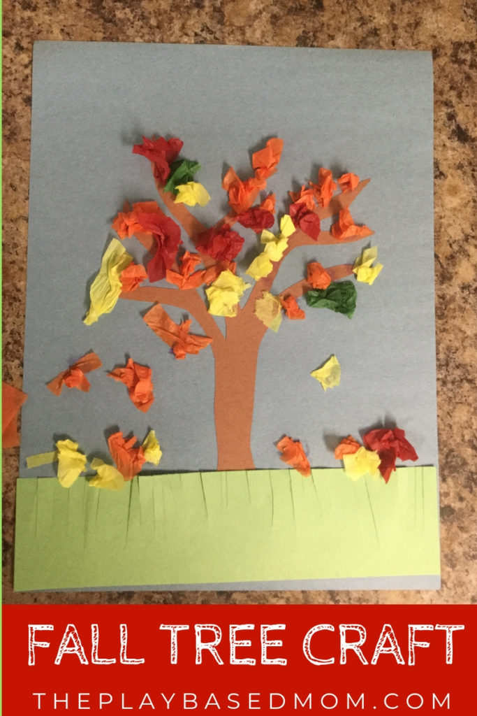 Fall Tree Craft for Toddlers and Preschoolers