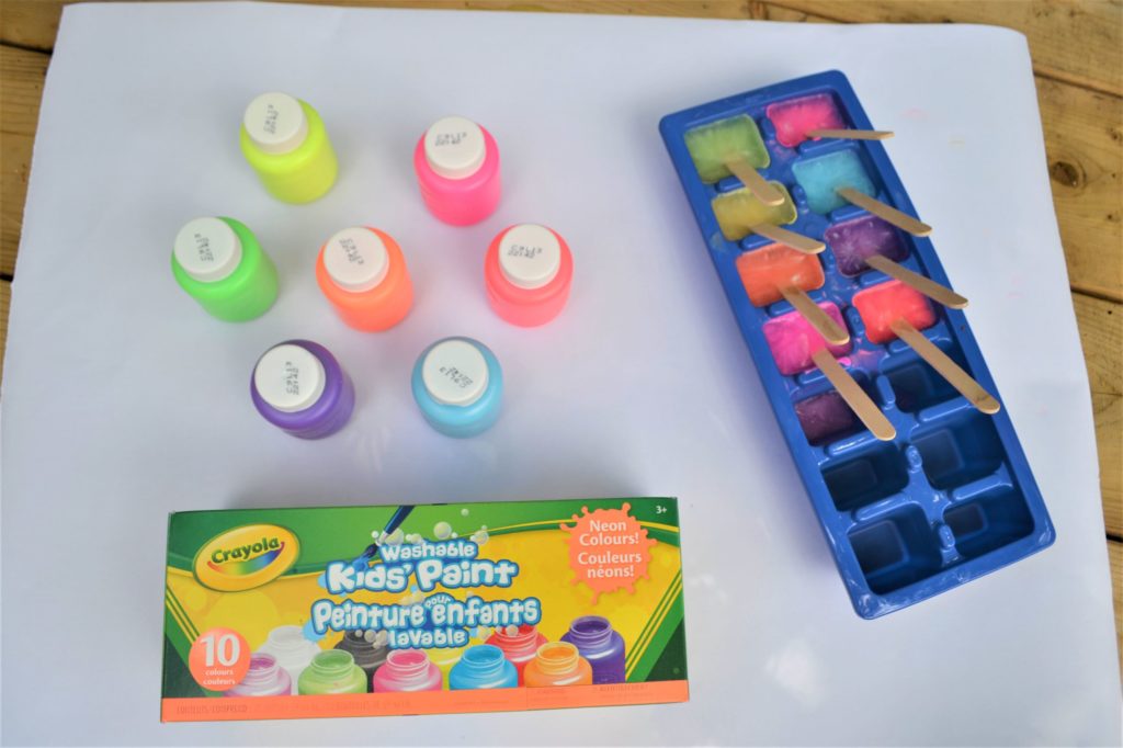 Ice Painting Activity